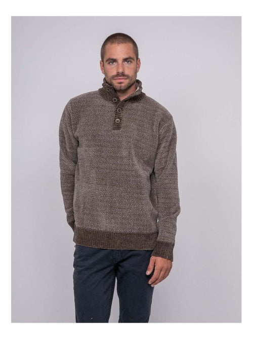 Jersey de cuello abotonado LITUDO - Kiabi
