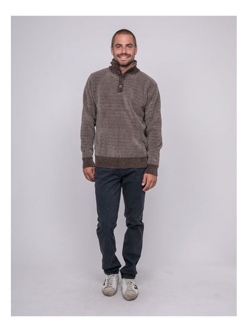 Jersey de cuello abotonado LITUDO - Kiabi