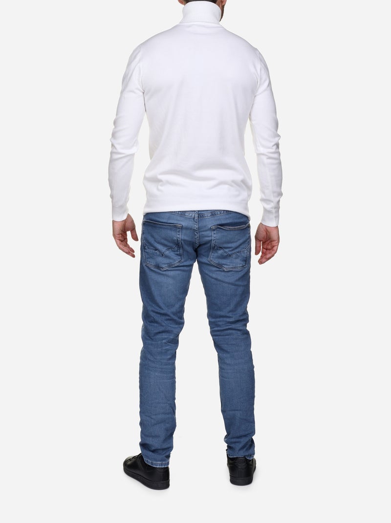 Jersey de cuello alto - Kenzarro Blanco - Kiabi