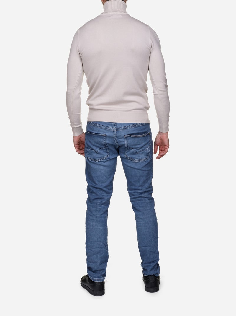 Jersey de cuello alto - Kenzarro Crema - Kiabi
