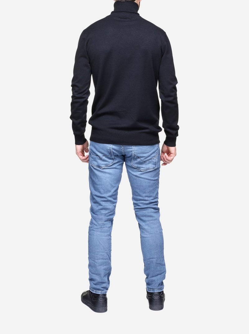 Jersey de cuello alto - Kenzarro Negro - Kiabi