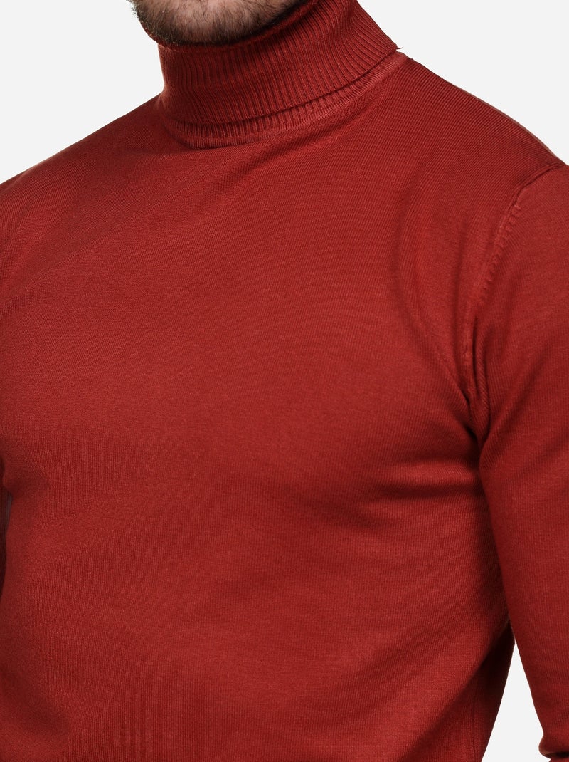 Jersey de cuello alto - Kenzarro Rojo - Kiabi