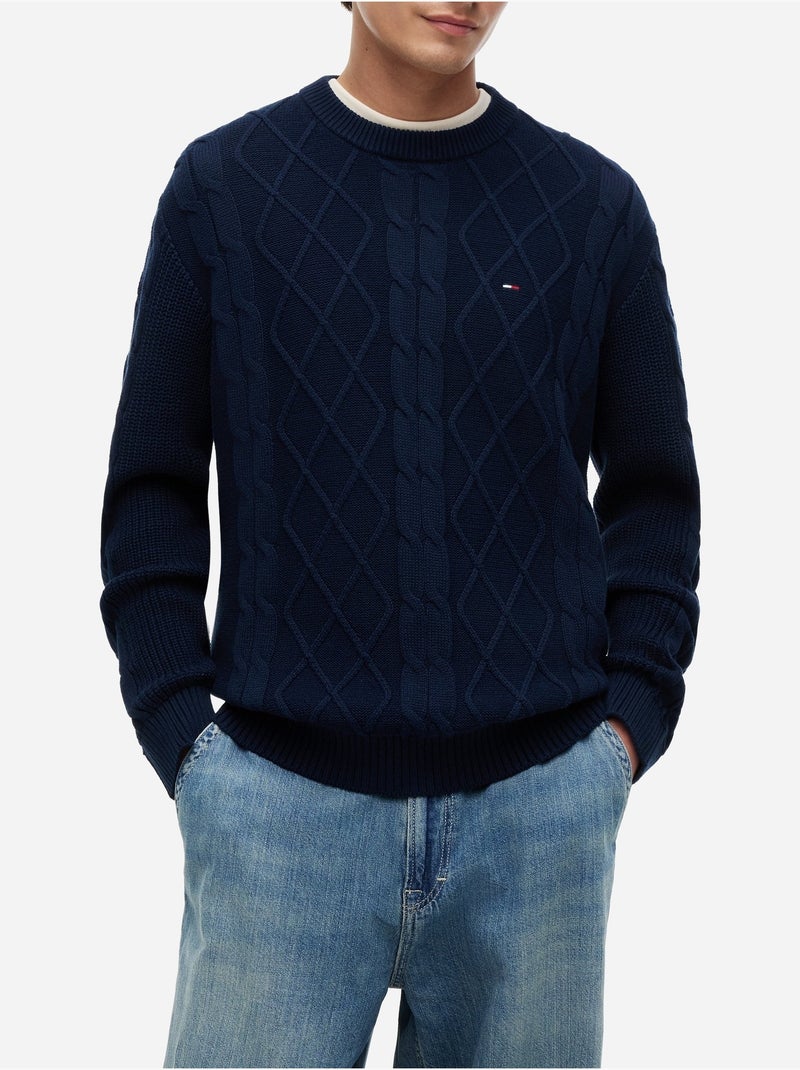 Jersey de cuello alto - tommy jeans Azul marino - Kiabi