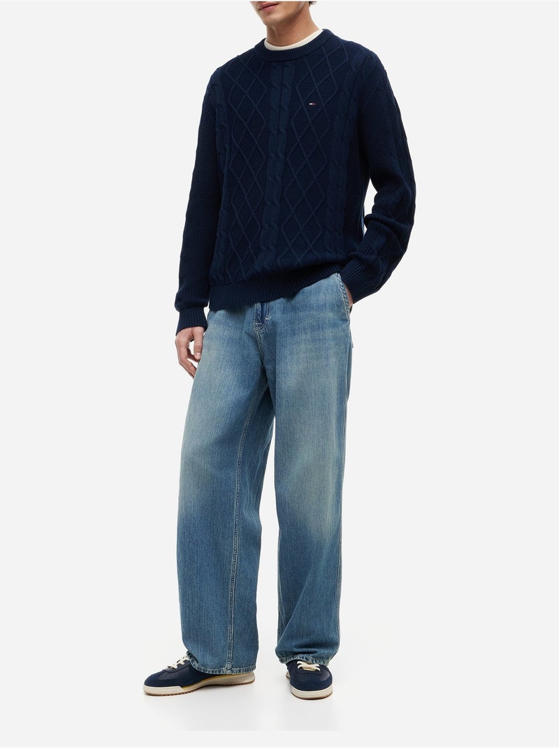 Jersey de cuello alto - tommy jeans Azul marino - Kiabi