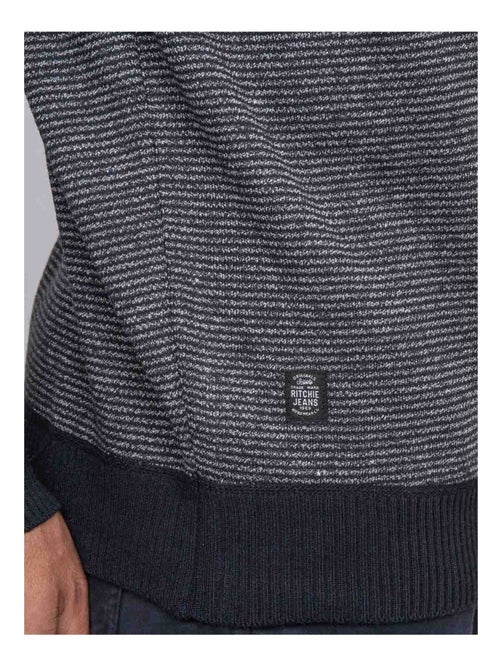 Jersey de cuello alto con botones LATOJACK - Kiabi
