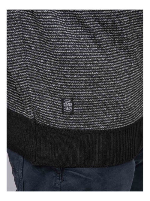 Jersey de cuello alto con botones LATOJACK - Kiabi