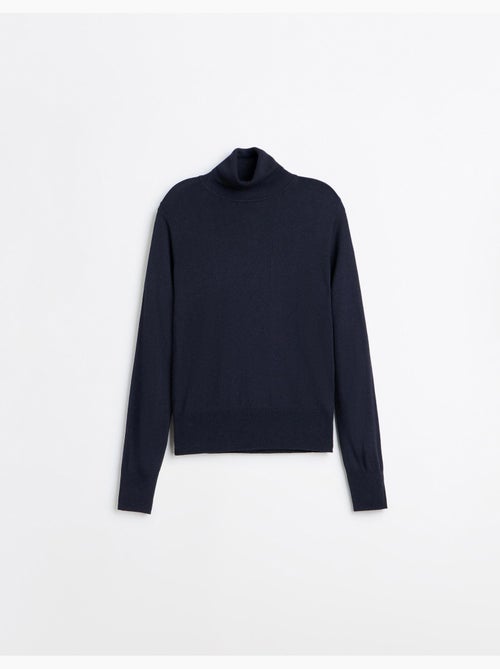 Jersey de cuello alto con cachemira, mo fashion - Kiabi Jersey de cuello alto con cachemira, mo fashion - Kiabi