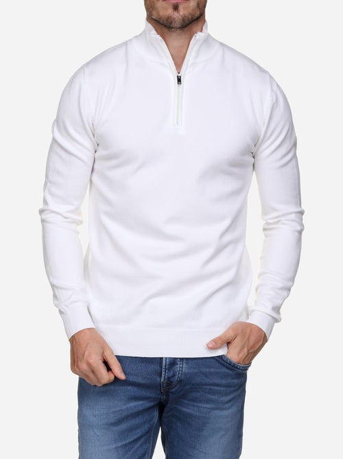 Jersey de cuello alto con cremallera - Kenzarro - Kiabi