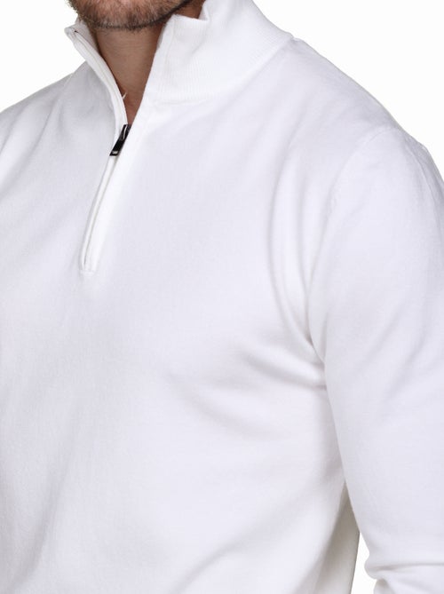 Jersey de cuello alto con cremallera - Kenzarro - Kiabi
