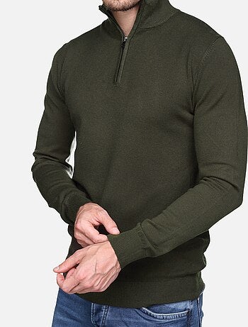 Jersey de cuello alto con cremallera - Kenzarro