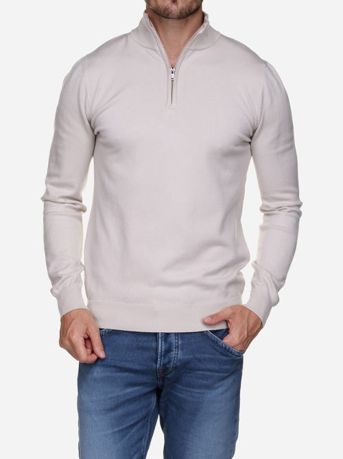 Jersey de cuello alto con cremallera - Kenzarro - Kiabi