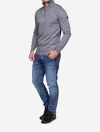 Jersey de cuello alto con cremallera - Kenzarro