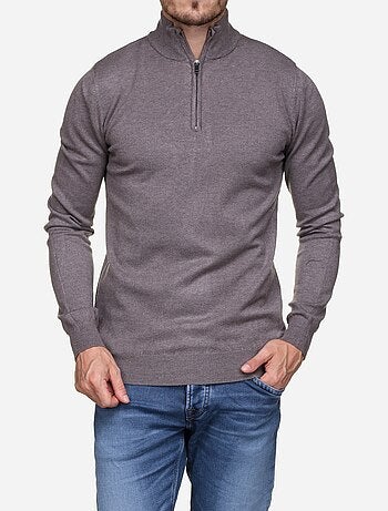 Jersey de cuello alto con cremallera - Kenzarro