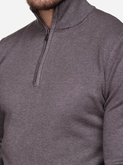 Jersey de cuello alto con cremallera - Kenzarro - Kiabi Jersey de cuello alto con cremallera - Kenzarro - Kiabi