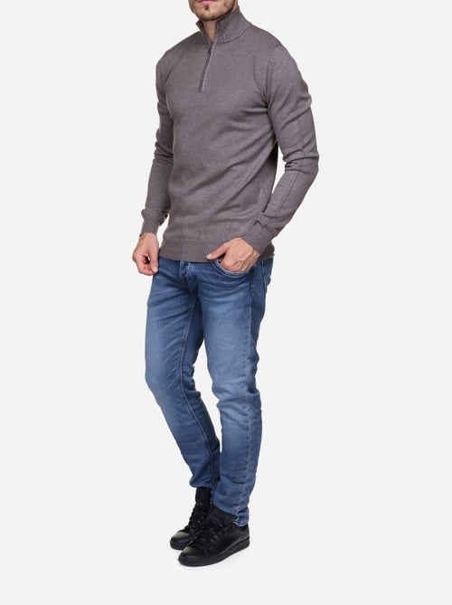 Jersey de cuello alto con cremallera - Kenzarro - Kiabi Jersey de cuello alto con cremallera - Kenzarro - Kiabi
