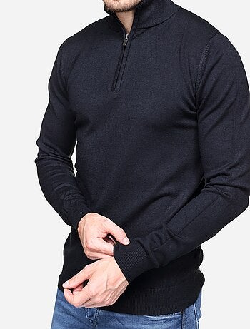 Jersey de cuello alto con cremallera - Kenzarro