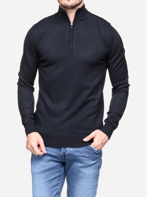 Jersey de cuello alto con cremallera - Kenzarro - Kiabi
