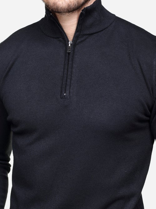 Jersey de cuello alto con cremallera - Kenzarro - Kiabi
