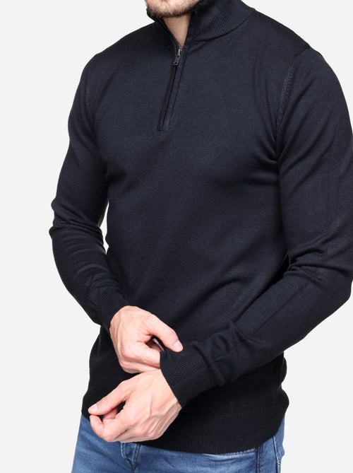 Jersey de cuello alto con cremallera - Kenzarro - Kiabi
