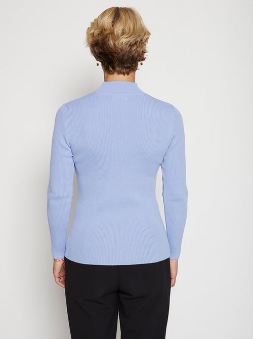 Jersey de cuello alto con lana merino - Afibel - Kiabi Jersey de cuello alto con lana merino - Afibel - Kiabi