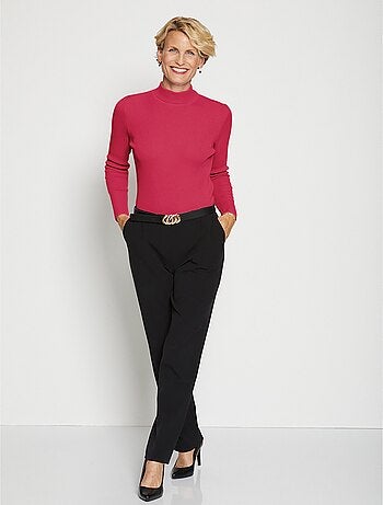 Jersey de cuello alto con lana merino - Afibel