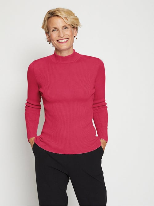 Jersey de cuello alto con lana merino - Afibel - Kiabi Jersey de cuello alto con lana merino - Afibel - Kiabi