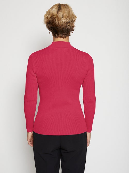 Jersey de cuello alto con lana merino - Afibel - Kiabi Jersey de cuello alto con lana merino - Afibel - Kiabi