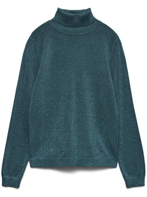 Jersey de cuello alto con lentejuelas para mujer Vero Moda - Kiabi
