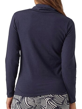 Jersey de cuello alto de manga larga para mujer Mamalicious