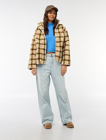 Jersey de cuello alto en punto grueso