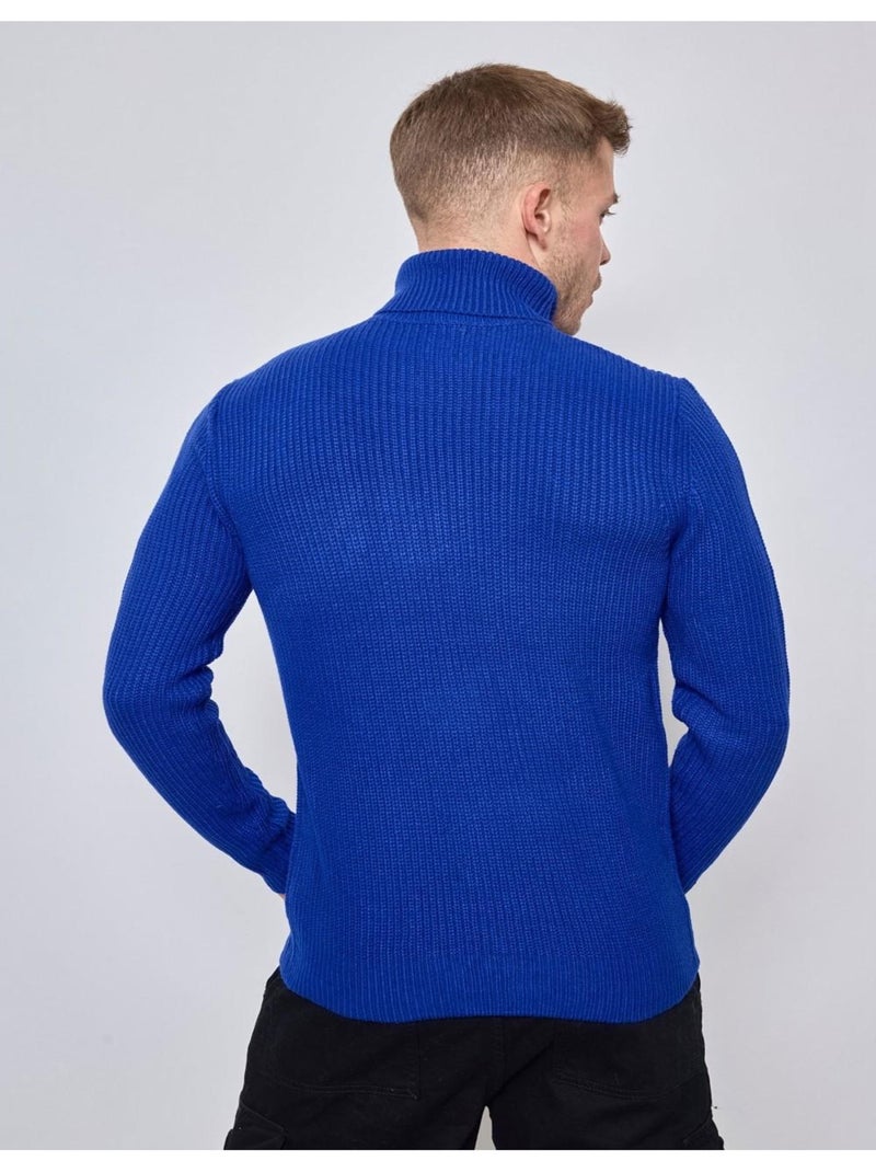 Jersey de cuello alto Kebello Azul - Kiabi