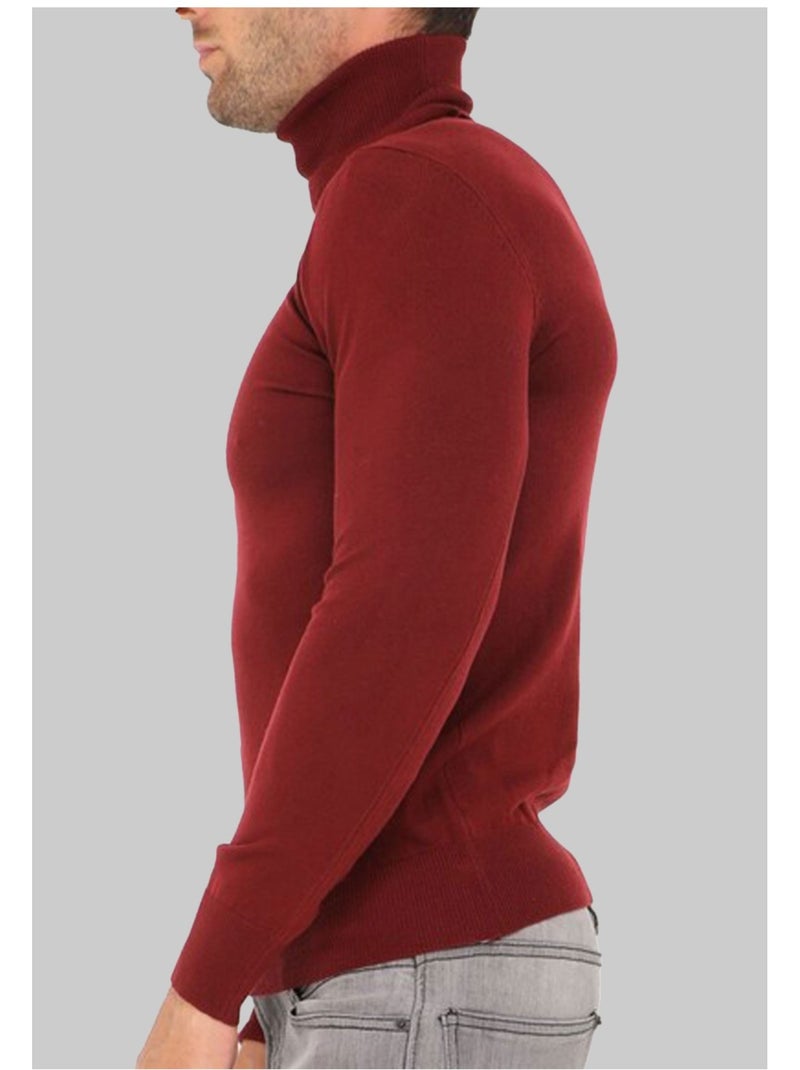 Jersey de cuello alto Kebello Burdeos - Kiabi