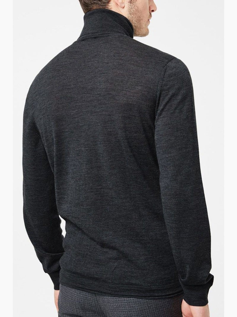 Jersey de cuello alto Kebello Gris antracita - Kiabi