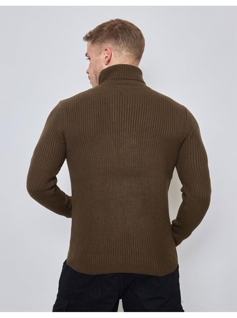 Jersey de cuello alto Kebello Verde - Kiabi