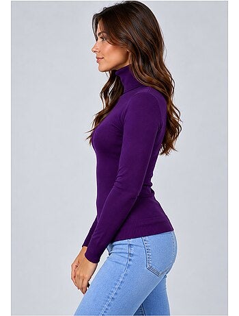 Jersey de cuello alto kebello