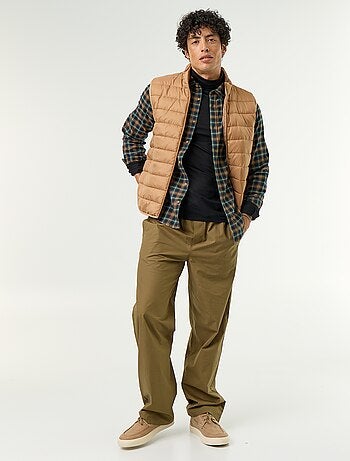 Jersey de cuello alto liso