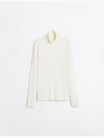 Jersey de cuello alto, mo fashion