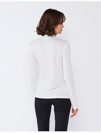 Jersey de cuello alto, mo fashion
