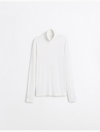 Jersey de cuello alto, mo fashion