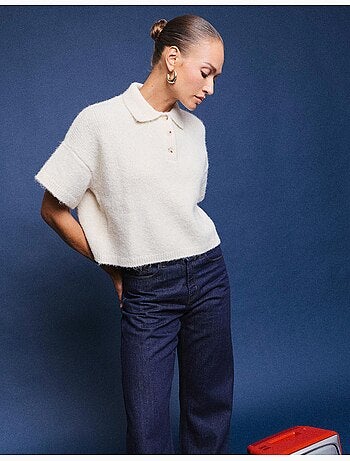 Jersey de cuello alto, mo fashion
