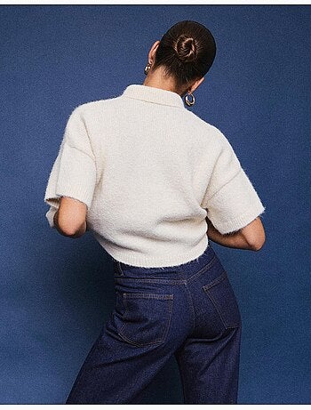 Jersey de cuello alto, mo fashion