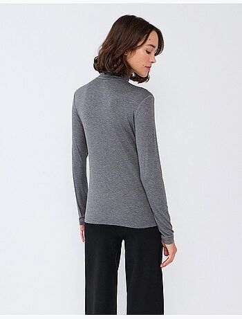 Jersey de cuello alto, mo fashion