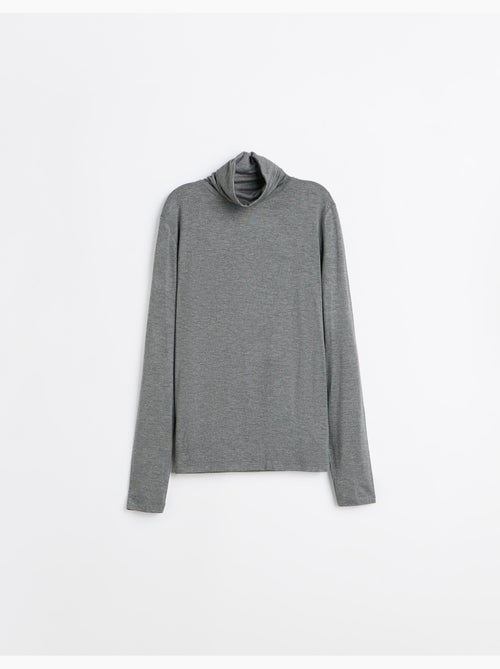 Jersey de cuello alto, mo fashion - Kiabi Jersey de cuello alto, mo fashion - Kiabi