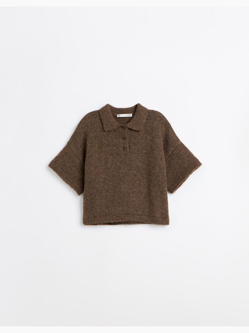 Jersey de cuello alto, mo fashion Marrón - Kiabi