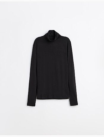 Jersey de cuello alto, mo fashion
