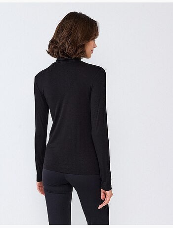 Jersey de cuello alto, mo fashion