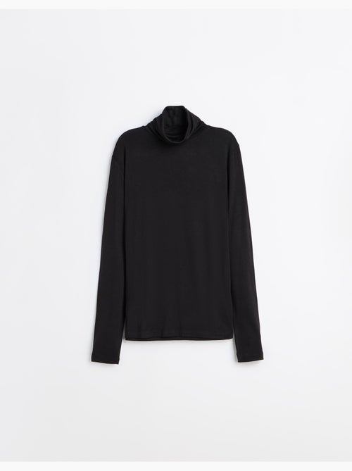 Jersey de cuello alto, mo fashion - Kiabi Jersey de cuello alto, mo fashion - Kiabi