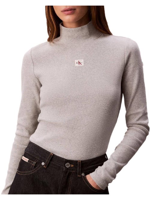 Jersey de cuello alto para mujer Calvin Klein Jeans - Kiabi