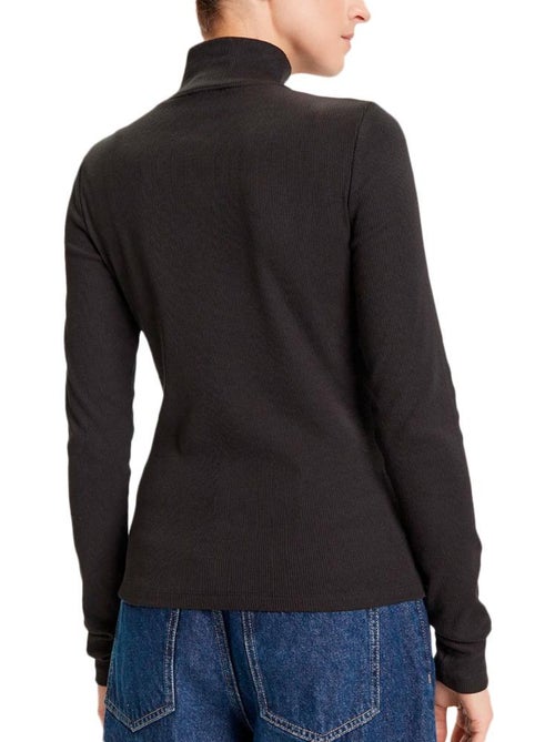 Jersey de cuello alto para mujer Calvin Klein Jeans - Kiabi Jersey de cuello alto para mujer Calvin Klein Jeans - Kiabi