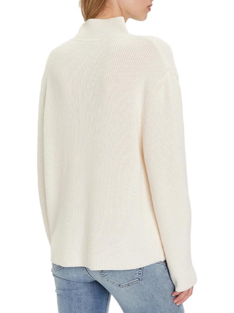 Jersey de Cuello Alto para Mujer Tommy Hilfiger Blanco - Kiabi
